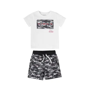 Mayoral Camouflage Two Piece Set