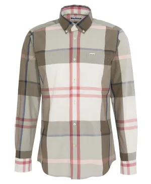 Men's Barbour | Harris Tailored Shirt | Glenmore Olive Tartan