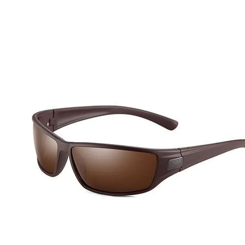 Men's Cool Polarized Sunglasses -Blue,Black Smoke, Matte Black Smoke,Brown Brown