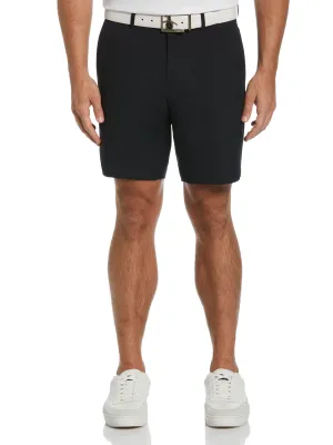 Men's Flat Front Solid Golf Shorts