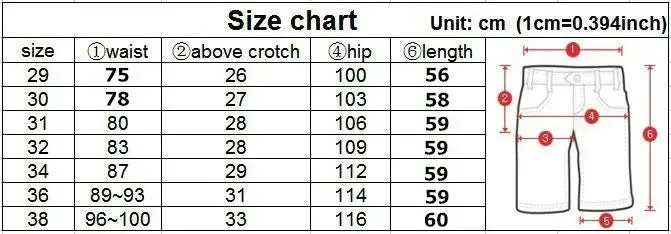 Men's Military Cargo Shorts 2023