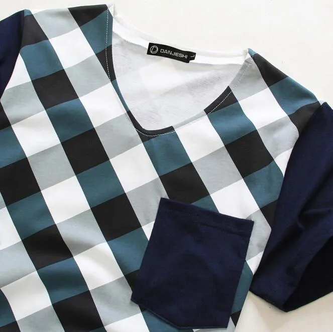 Men's Plaid Summer T-Shirt