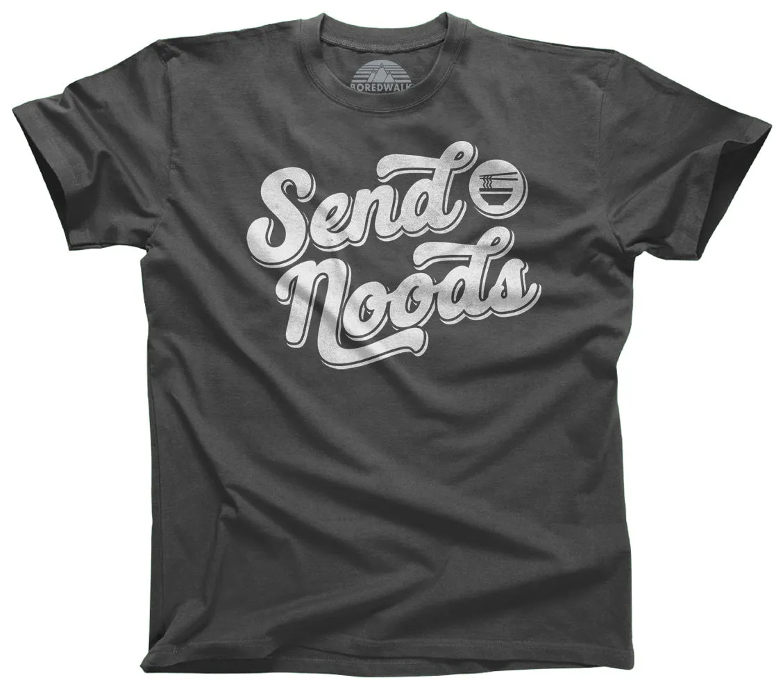 Men's Send Noods T-Shirt - Asian Food Pho Ramen