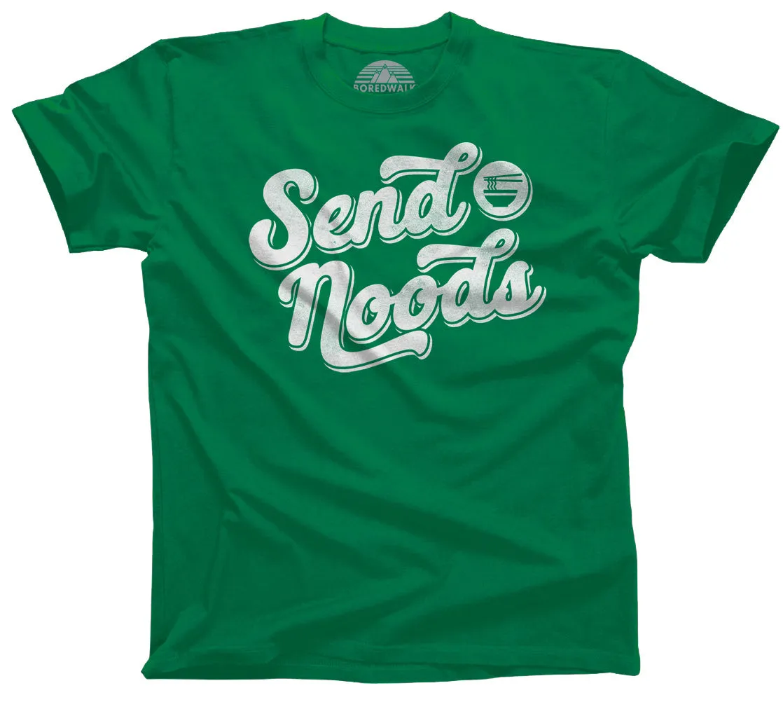 Men's Send Noods T-Shirt - Asian Food Pho Ramen