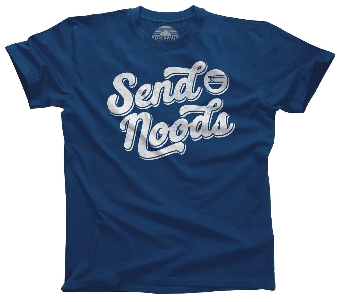Men's Send Noods T-Shirt - Asian Food Pho Ramen