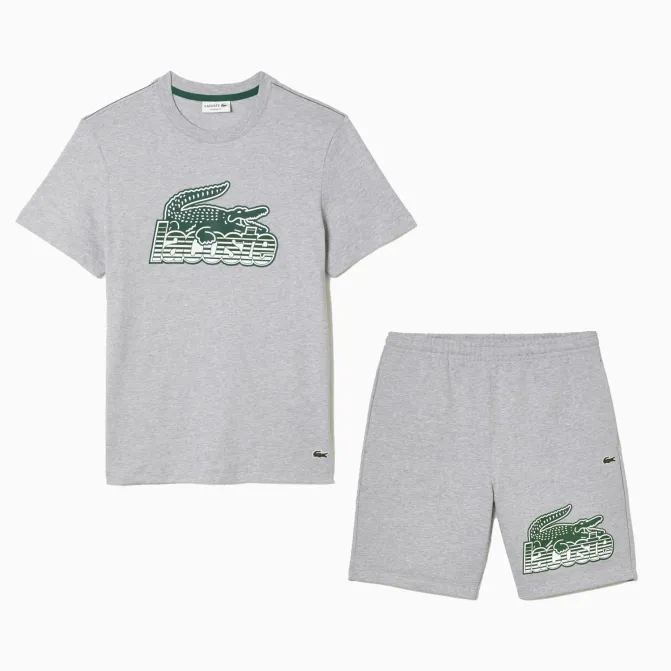 Men’s Unbrushed  Cotton Jersey Print Outfit