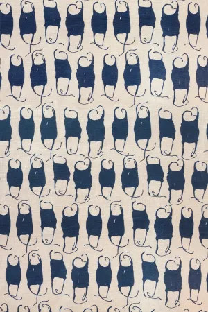 Mermaid's Purse Fabric - Navy