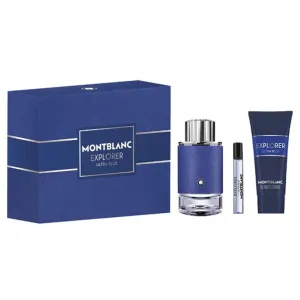 Montblanc Explorer Ultra Blue EDP 100ml Gift Set   7.5ml Spray   100ml SG MB020C07S1