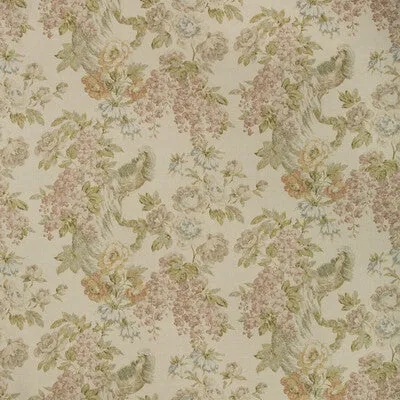 Montecito Floral-Olive/Plum