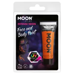 Moon Glow Intense Neon Uv Face Paint, Orange