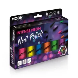 Moon Glow Intense Neon Uv Nail Polish, Assorted