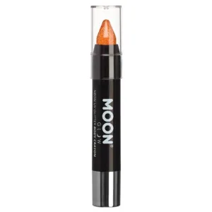 Moon Glow Neon Uv Glitter Body Crayons, Orange