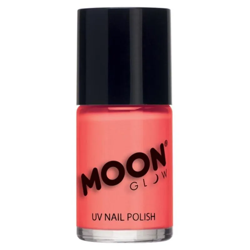Moon Glow Pastel Neon Uv Nail Polish, Pastel Coral
