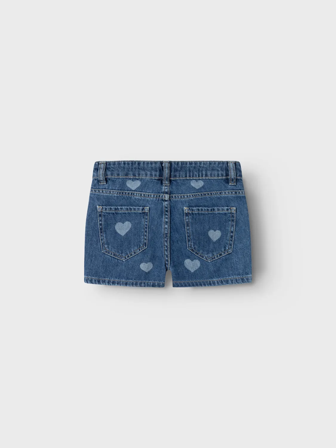 NAME IT | Kid Girl Heart Shorts