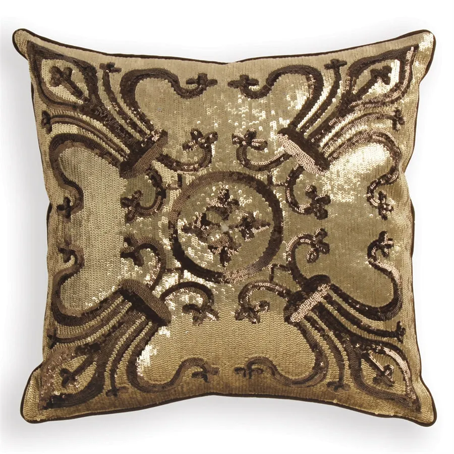 Napa Home Garden, MEDICI SEQUIN 18" SQUARE PILLOW,pn204