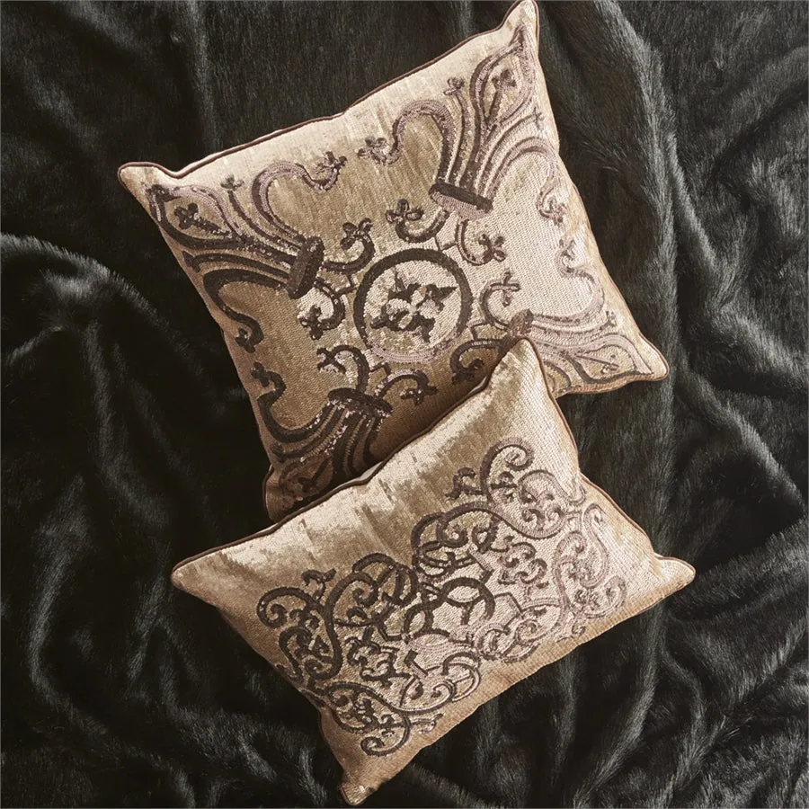 Napa Home Garden, MEDICI SEQUIN 18" SQUARE PILLOW,pn204