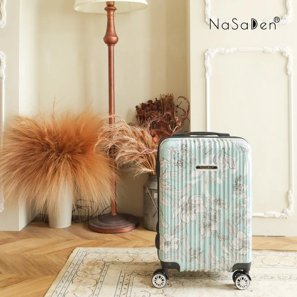 NaSaDen [ Jacaranda ] 22" Carry on/ 26" Checked/ 29" Checked Zipper Luggage In Stock