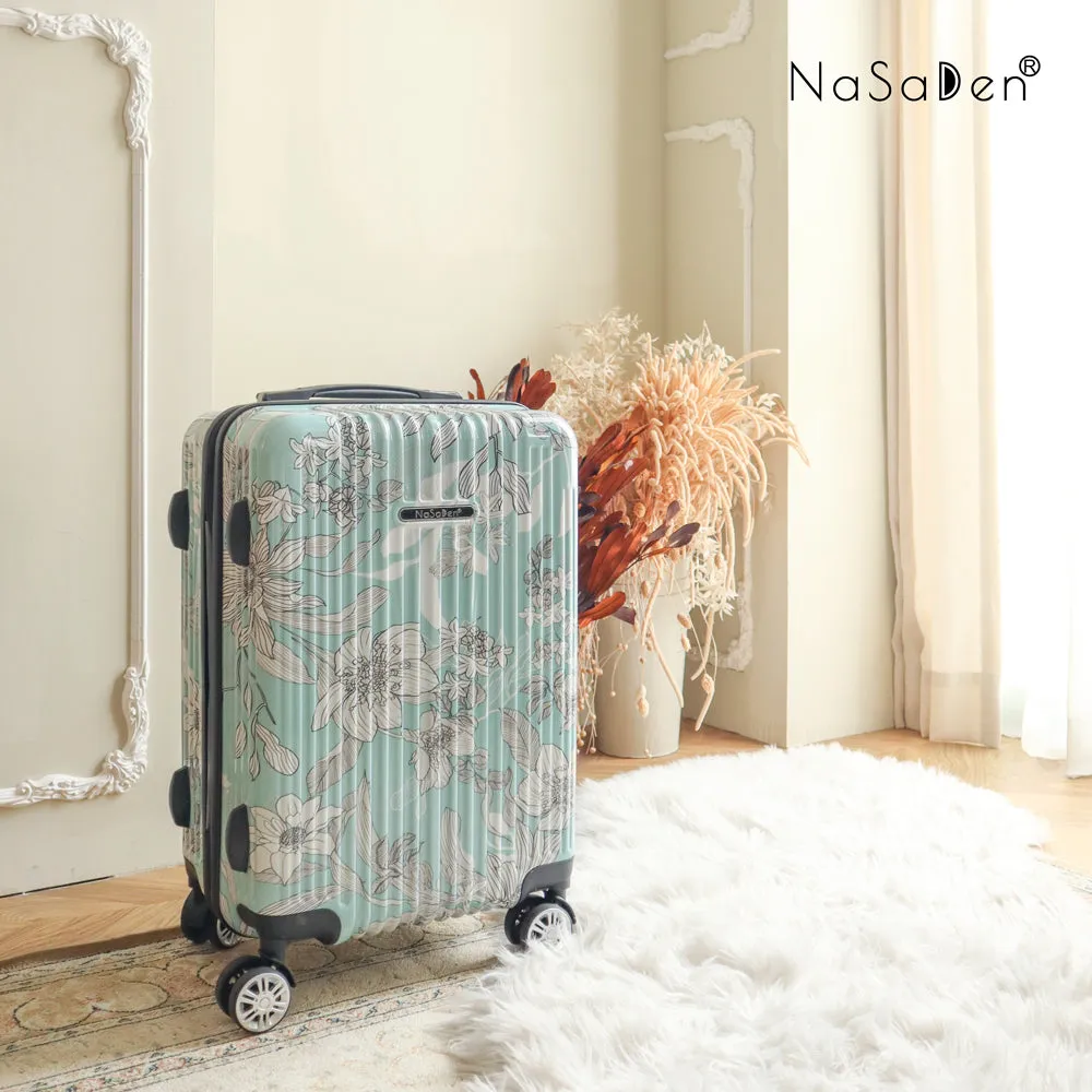 NaSaDen [ Jacaranda ] 22" Carry on/ 26" Checked/ 29" Checked Zipper Luggage In Stock
