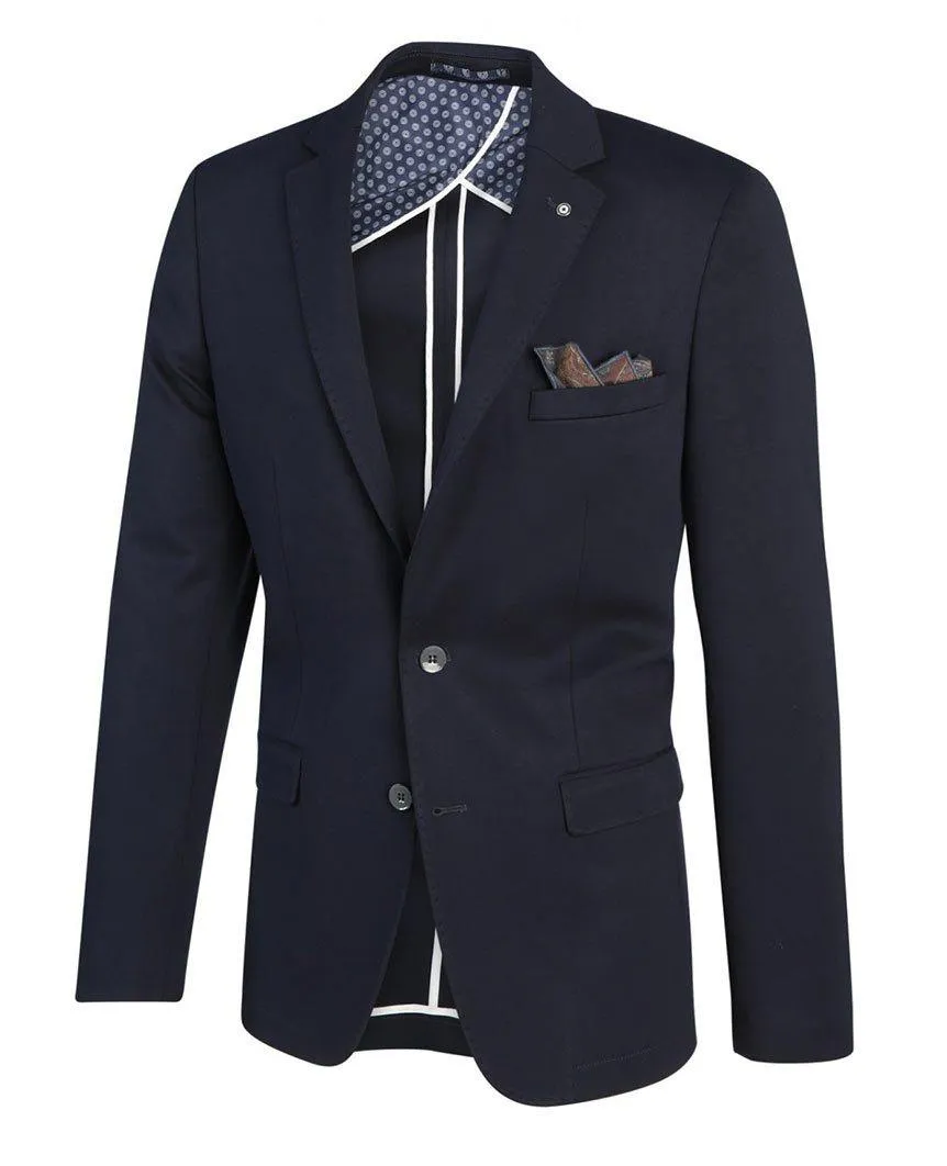 Navy Colbert Jacket