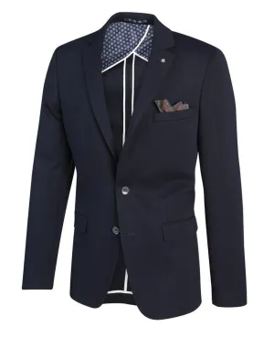 Navy Colbert Jacket