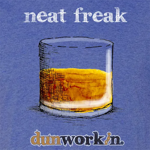 Neat Freak Unisex Lightweight Cotton/Poly Blend SS Tee