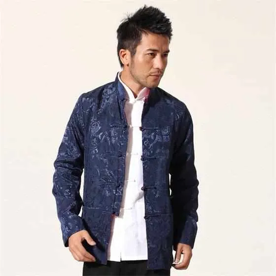 Neo Reversible Kung Fu Brocade Jacket