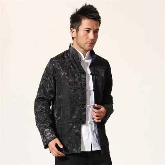 Neo Reversible Kung Fu Brocade Jacket
