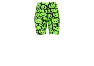 Neon Smiles Long Shorts with pockets