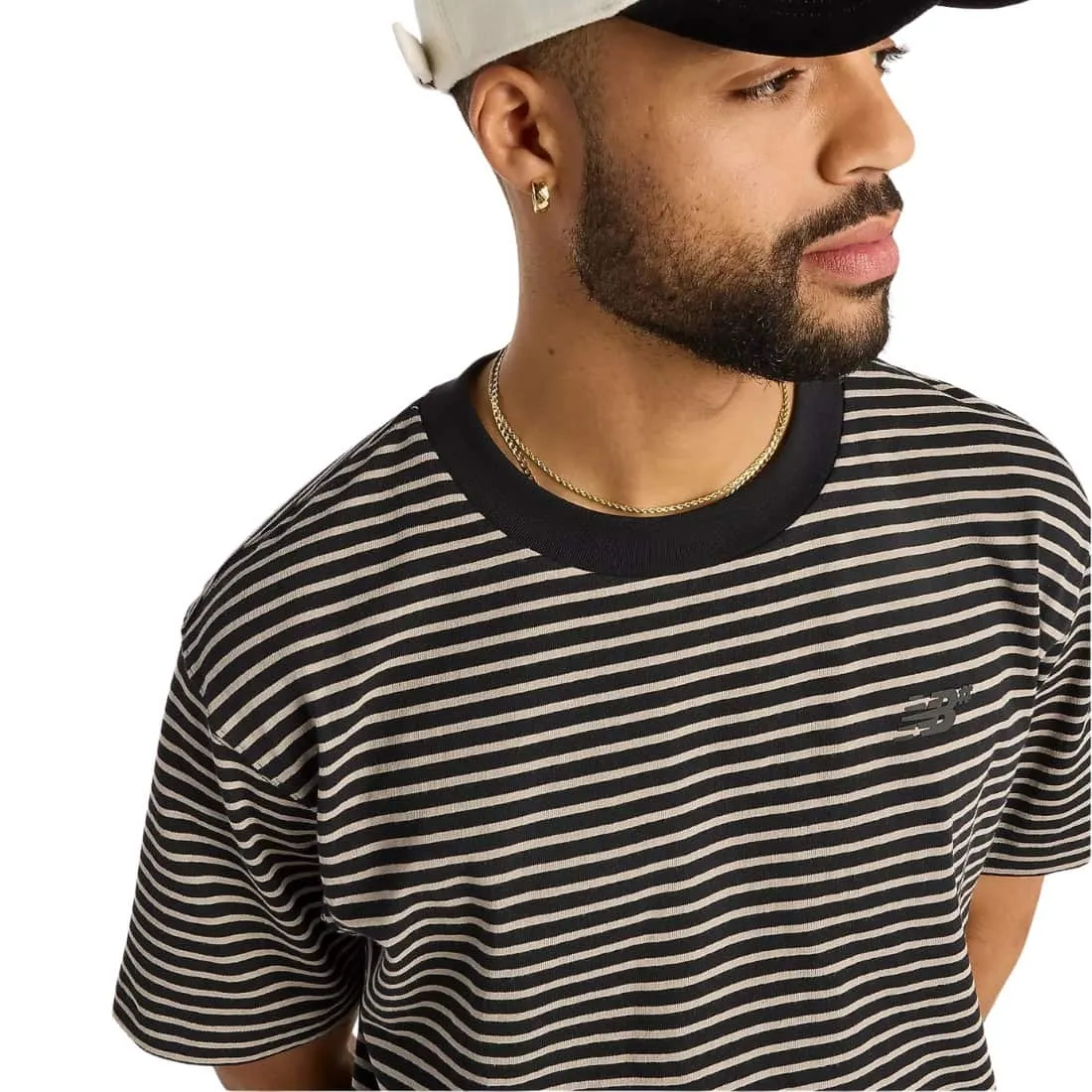 New Balance Numeric Stripe T-Shirt - Black