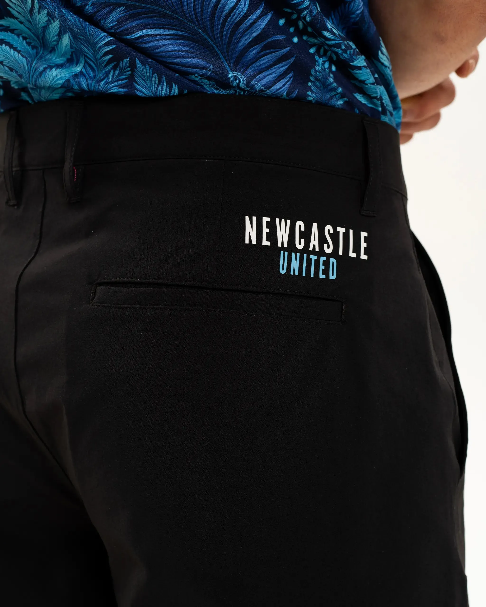 Newcastle United Men's Black Shorts
