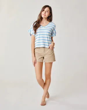 Oahu 4" Twill Short Light Khaki