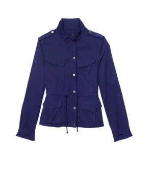 Olive   Oak Lieutenant Dan Jacket | Navy | Sale