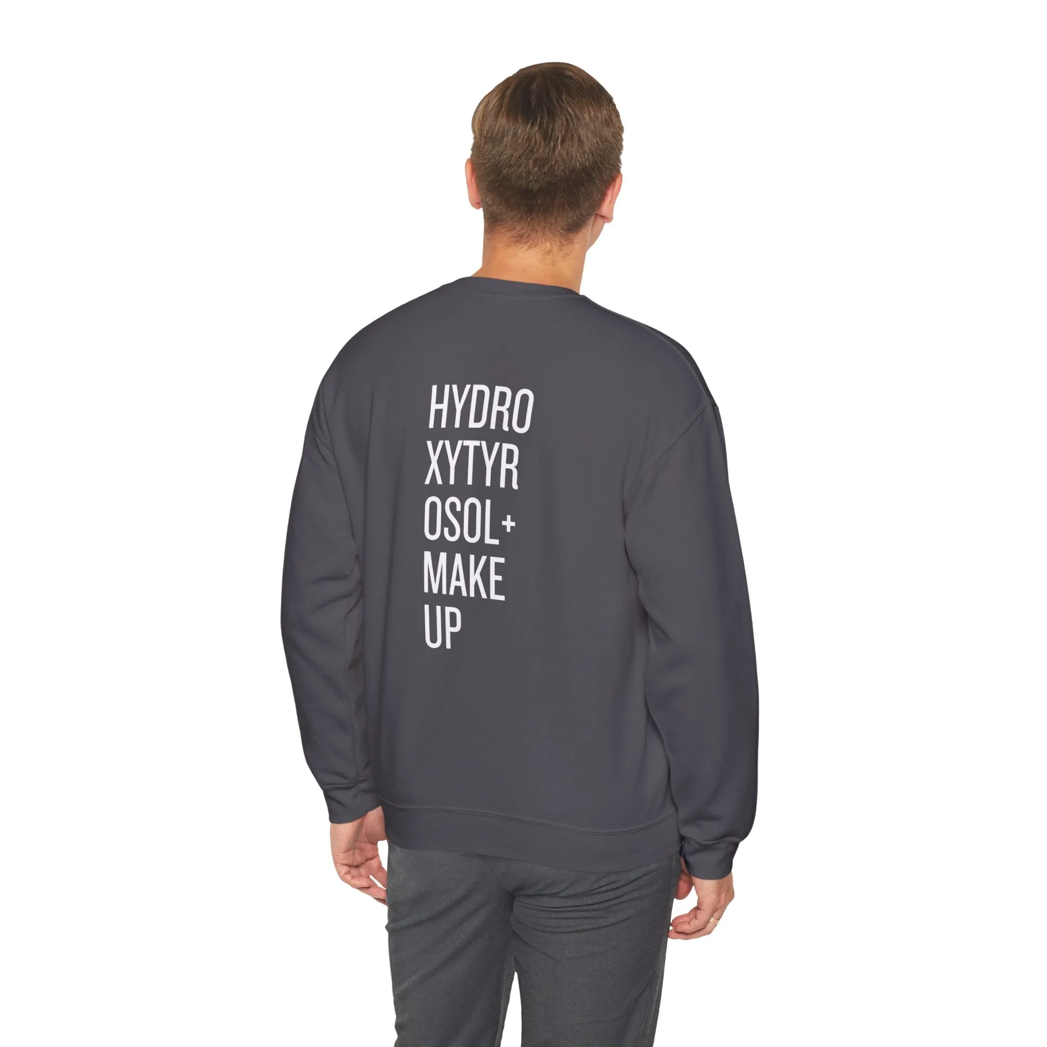 Olive tree / waterless beauty / olives and roses / Unisex Heavy Blend™ Crewneck Sweatshirt
