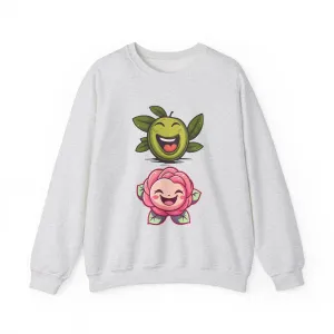 Olives and roses  / waterless beauty / olive tree / Unisex Heavy Blend™ Crewneck Sweatshirt