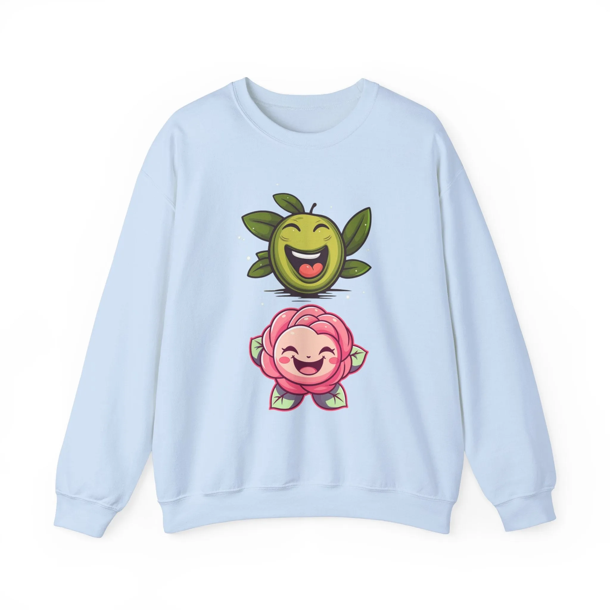 Olives and roses  / waterless beauty / olive tree / Unisex Heavy Blend™ Crewneck Sweatshirt