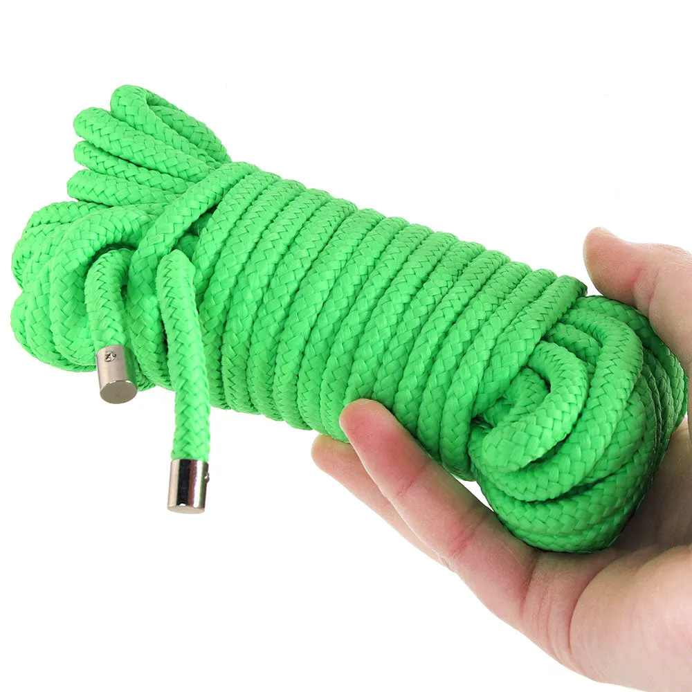 Ouch! Glow in the Dark Rope 10 m / 33 ft. Neon Green