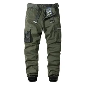 Pantalon style treillis femme