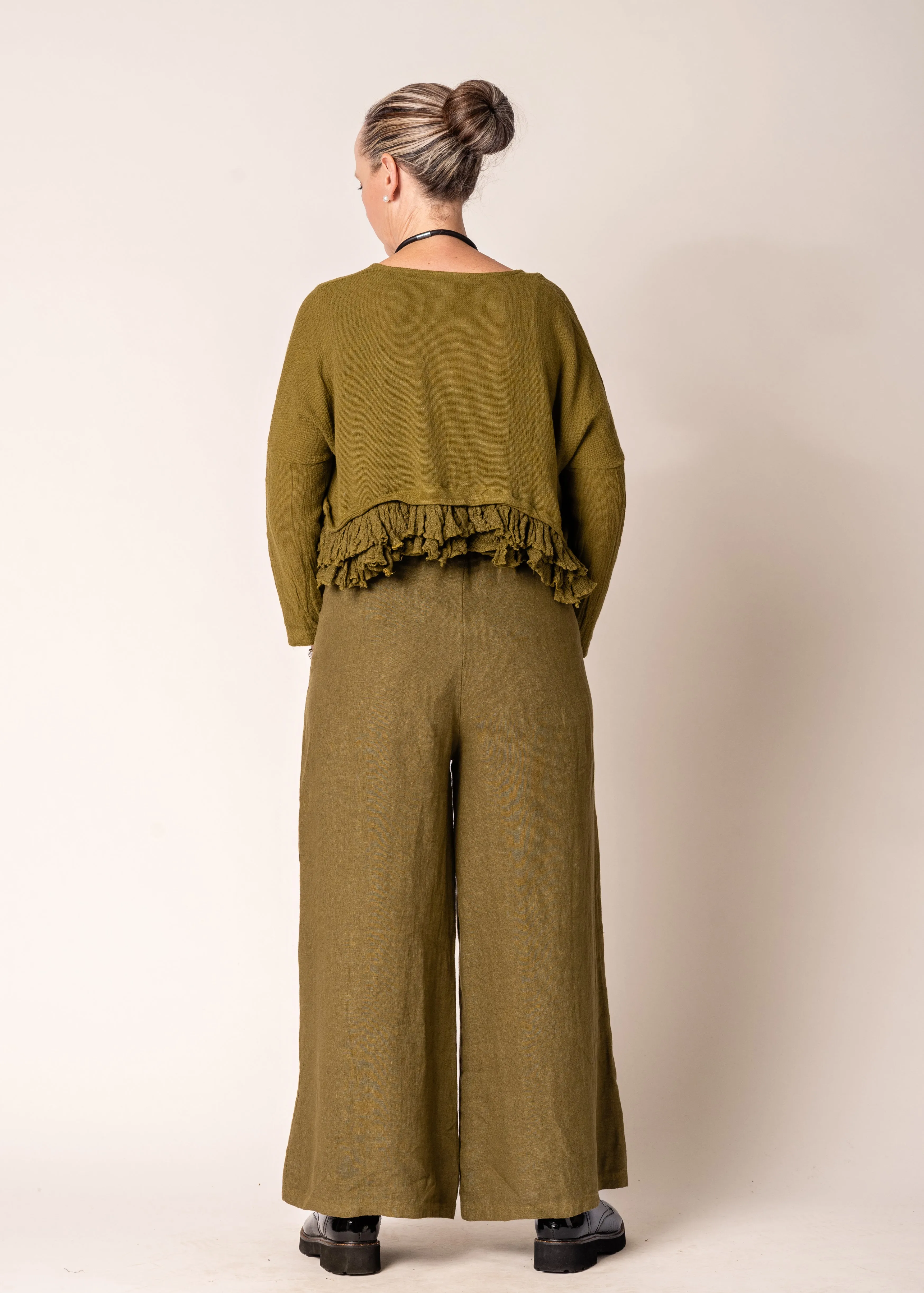 Patsy Jacket in Green Olive