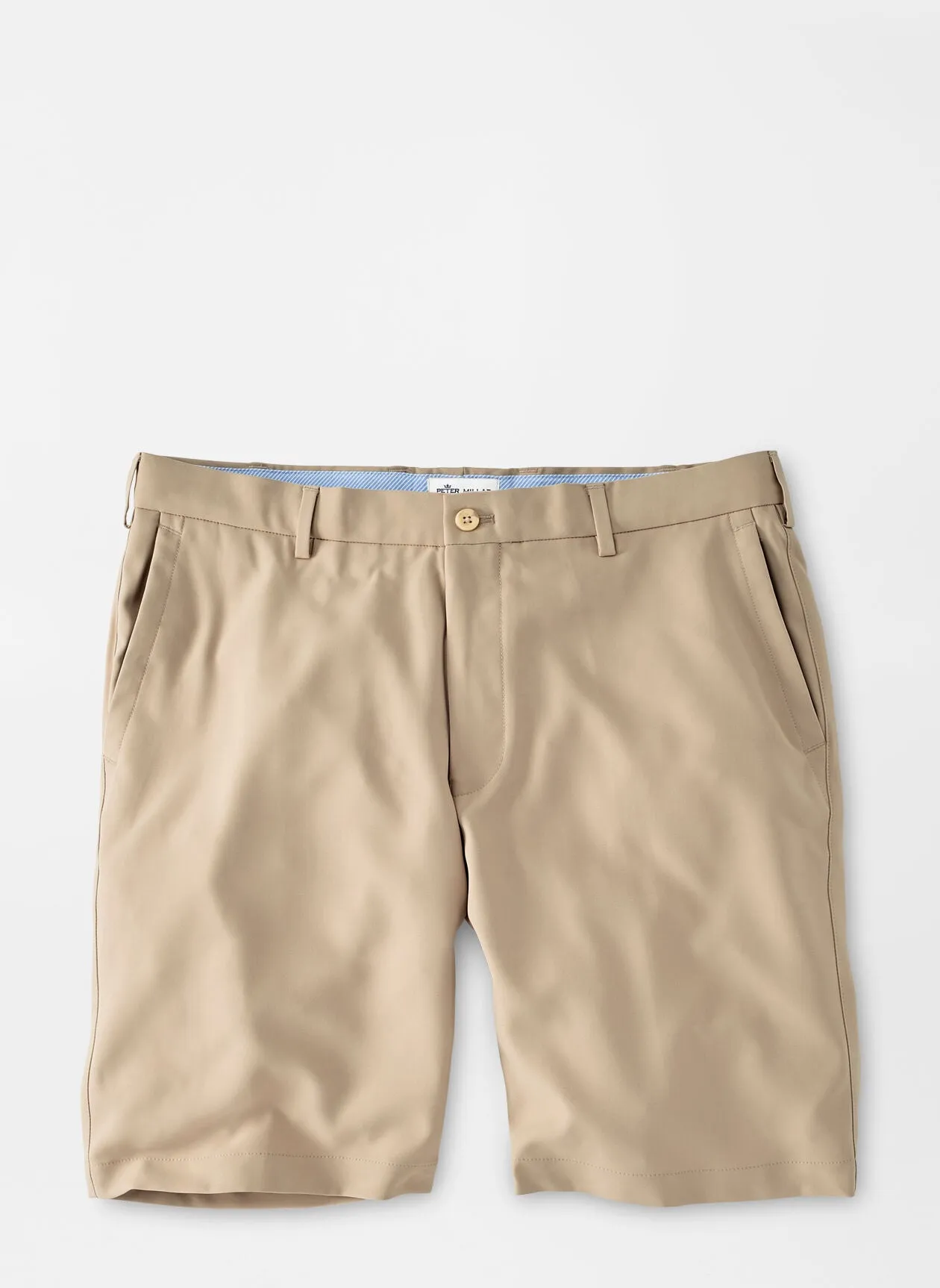 PETER MILLAR SALEM PERFORMANCE SHORT - KHAKI