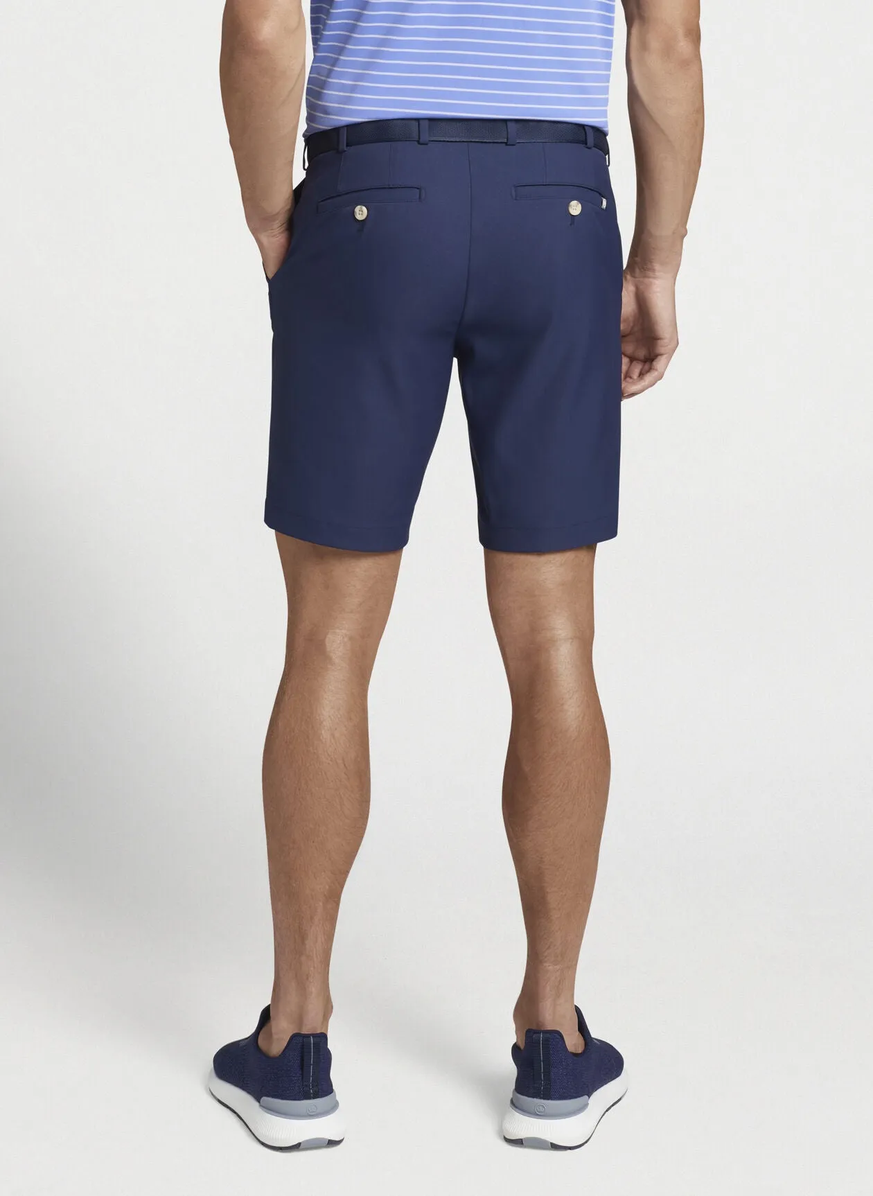 PETER MILLAR SALEM PERFORMANCE SHORT - NAVY