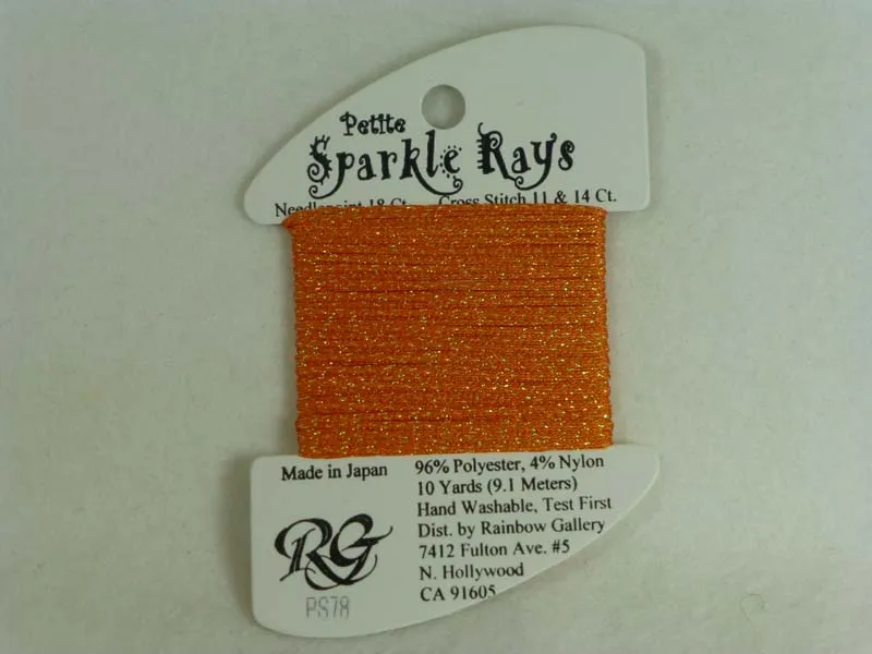Petite Sparkle Rays PS78 Dark Pumpkin