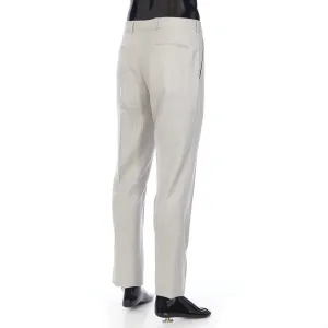 Khaki Twill Men's Golf Shorts with Belt Loops