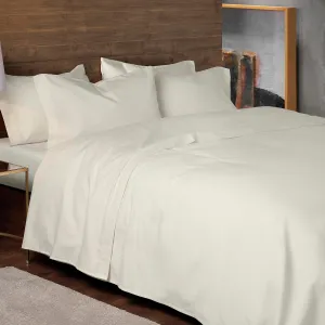 Premium Brushed Cotton Duvet Cover - Cream