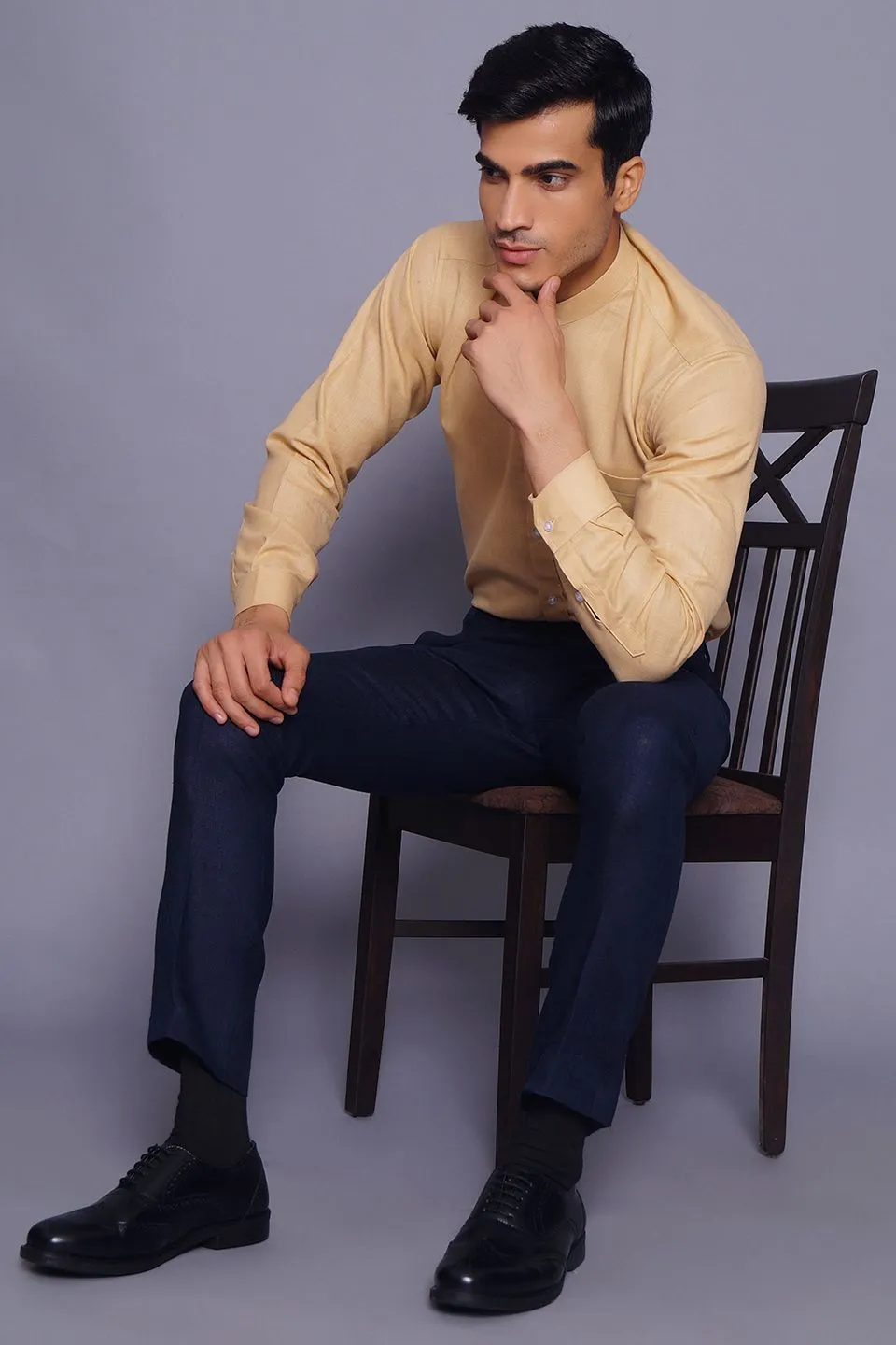 Pure Linen Blue Pant