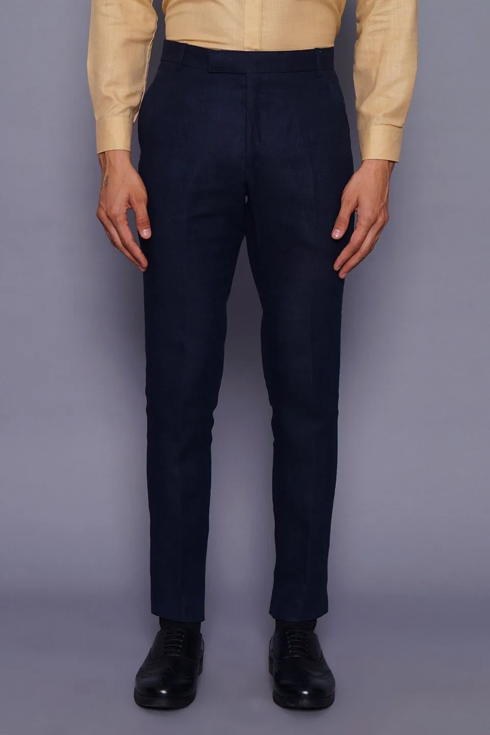 Pure Linen Blue Pant