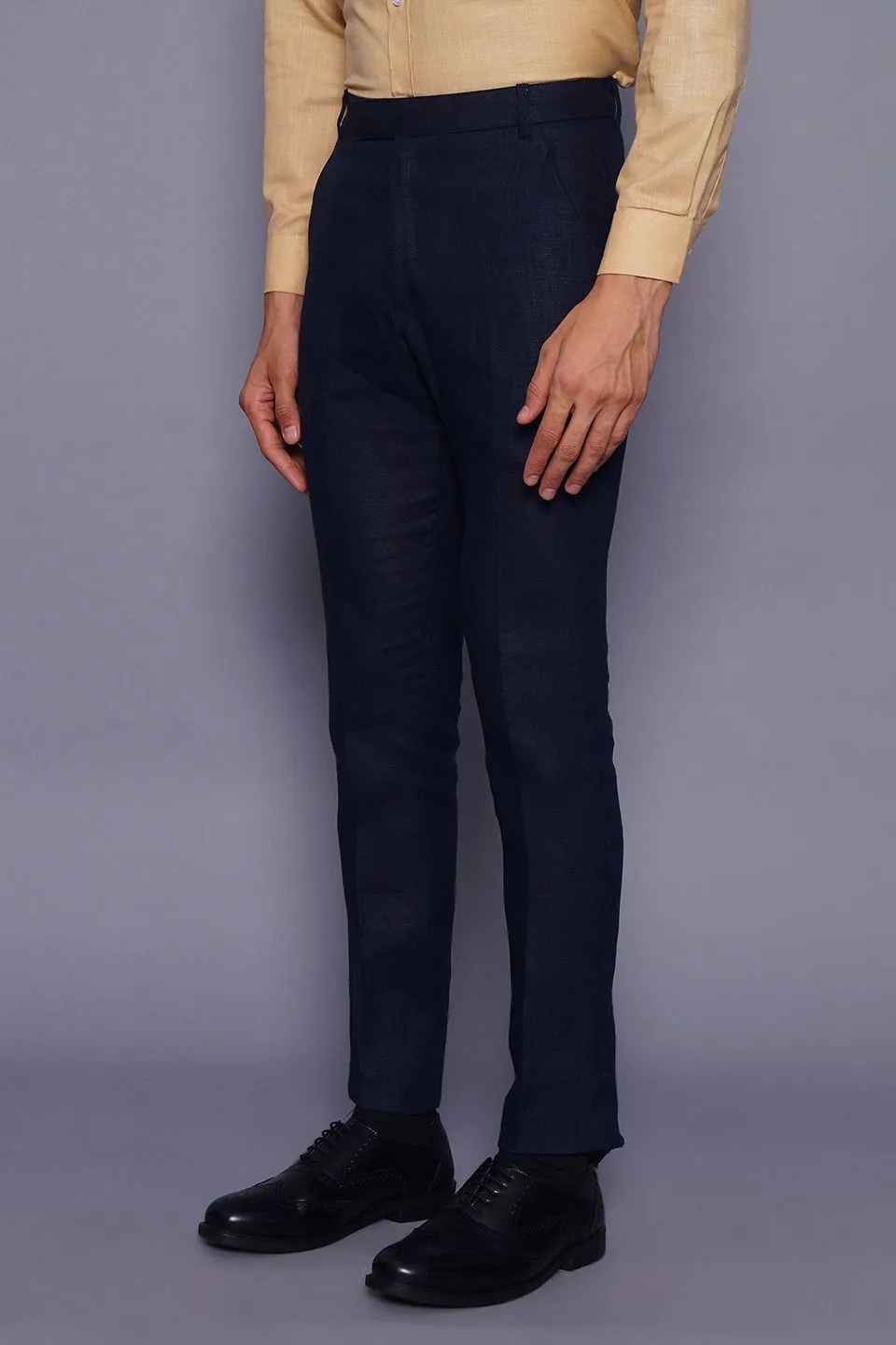 Pure Linen Blue Pant
