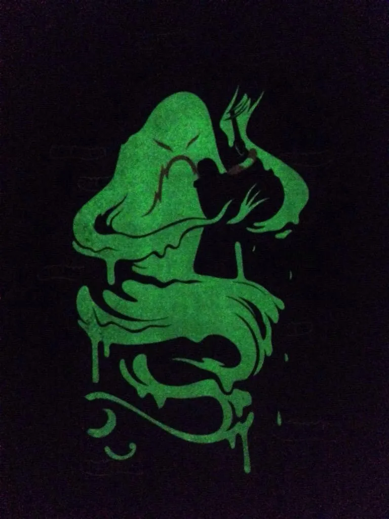 "Dirt Cup Delight" Glow-in-the-Dark Screenprint Poster