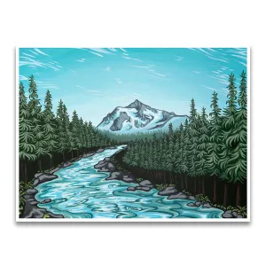 "Dusk At Shuksan" Print
