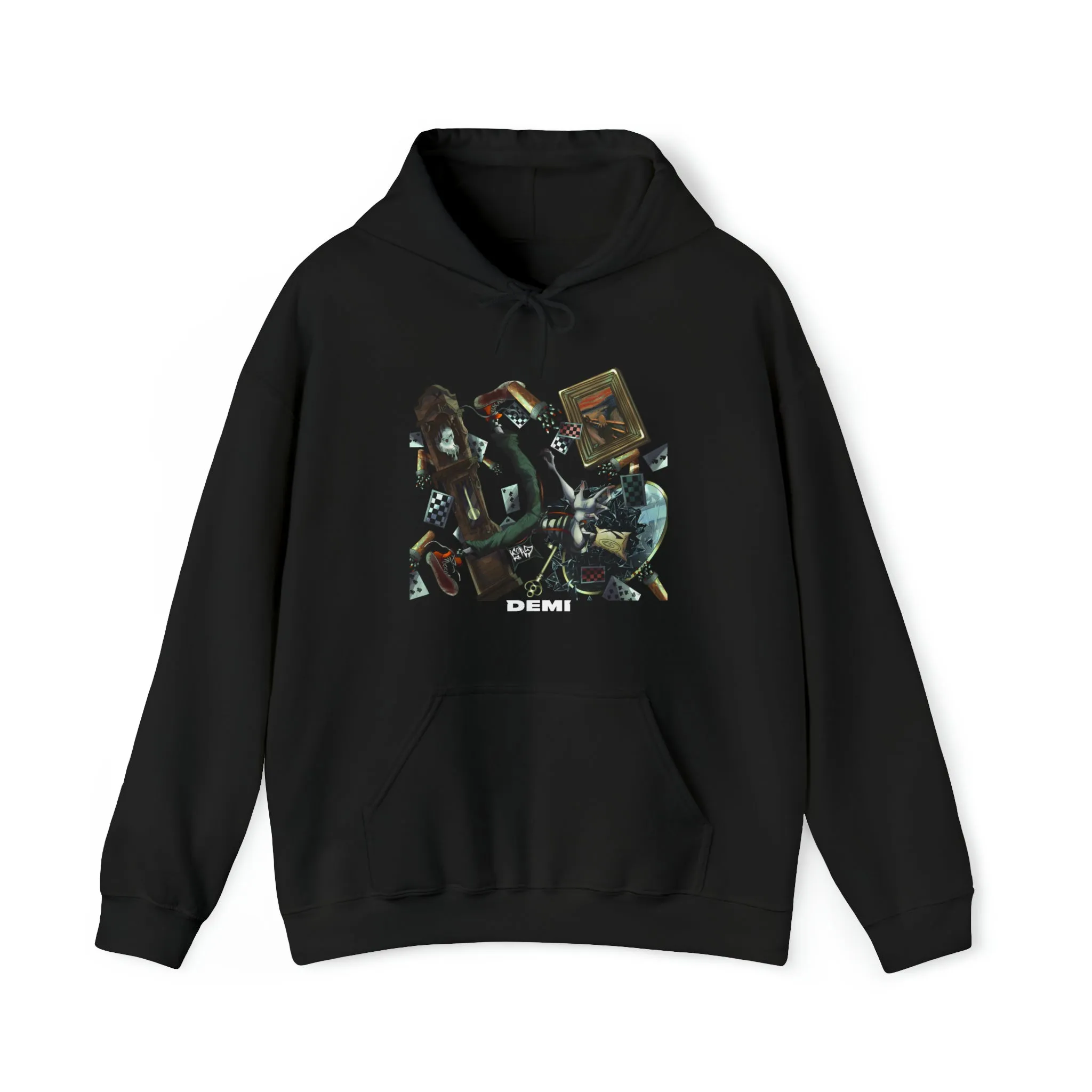 Rabbit Hole Black Hoodie