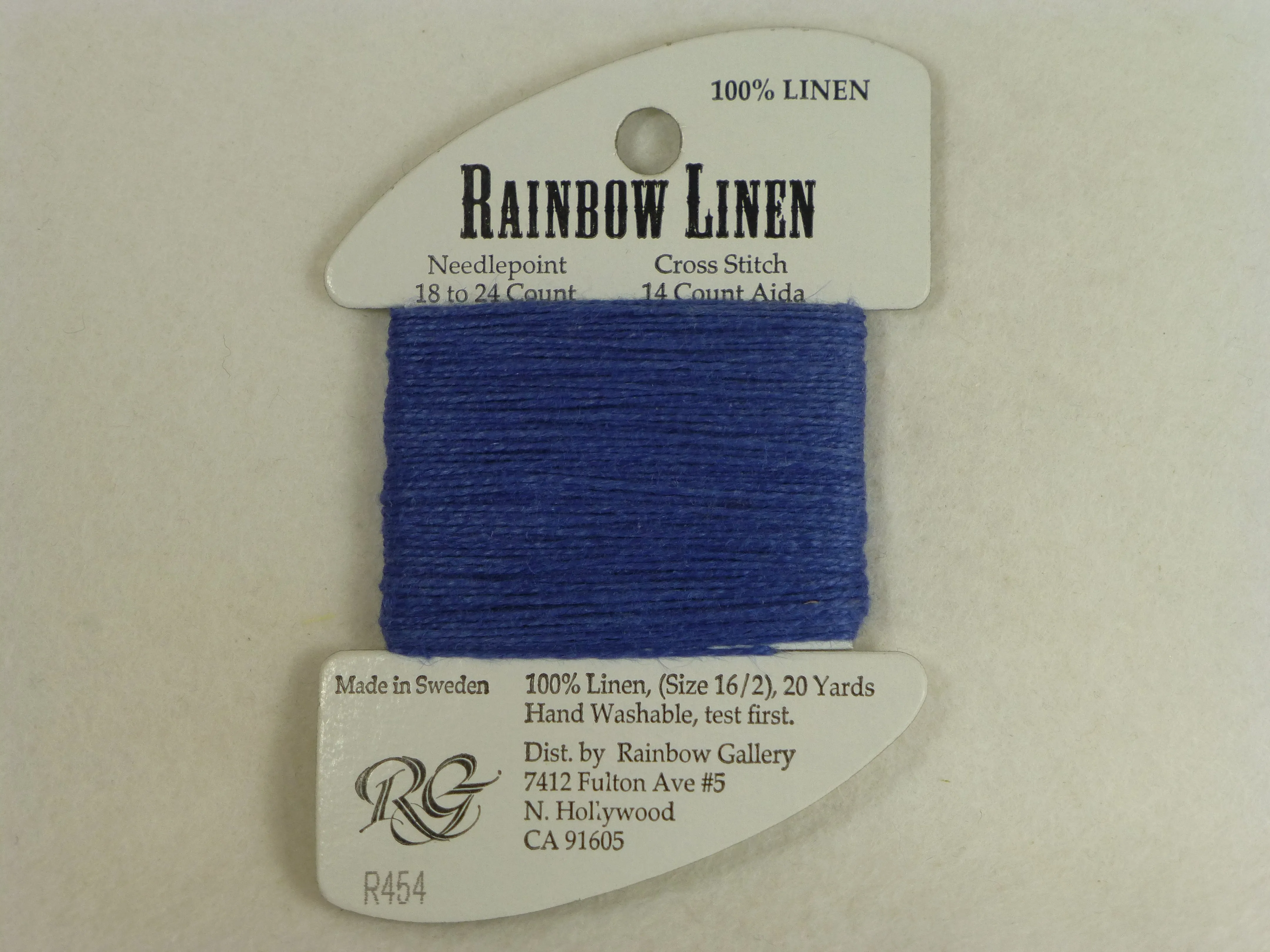 Rainbow Linen R454 Wedgewood Blue